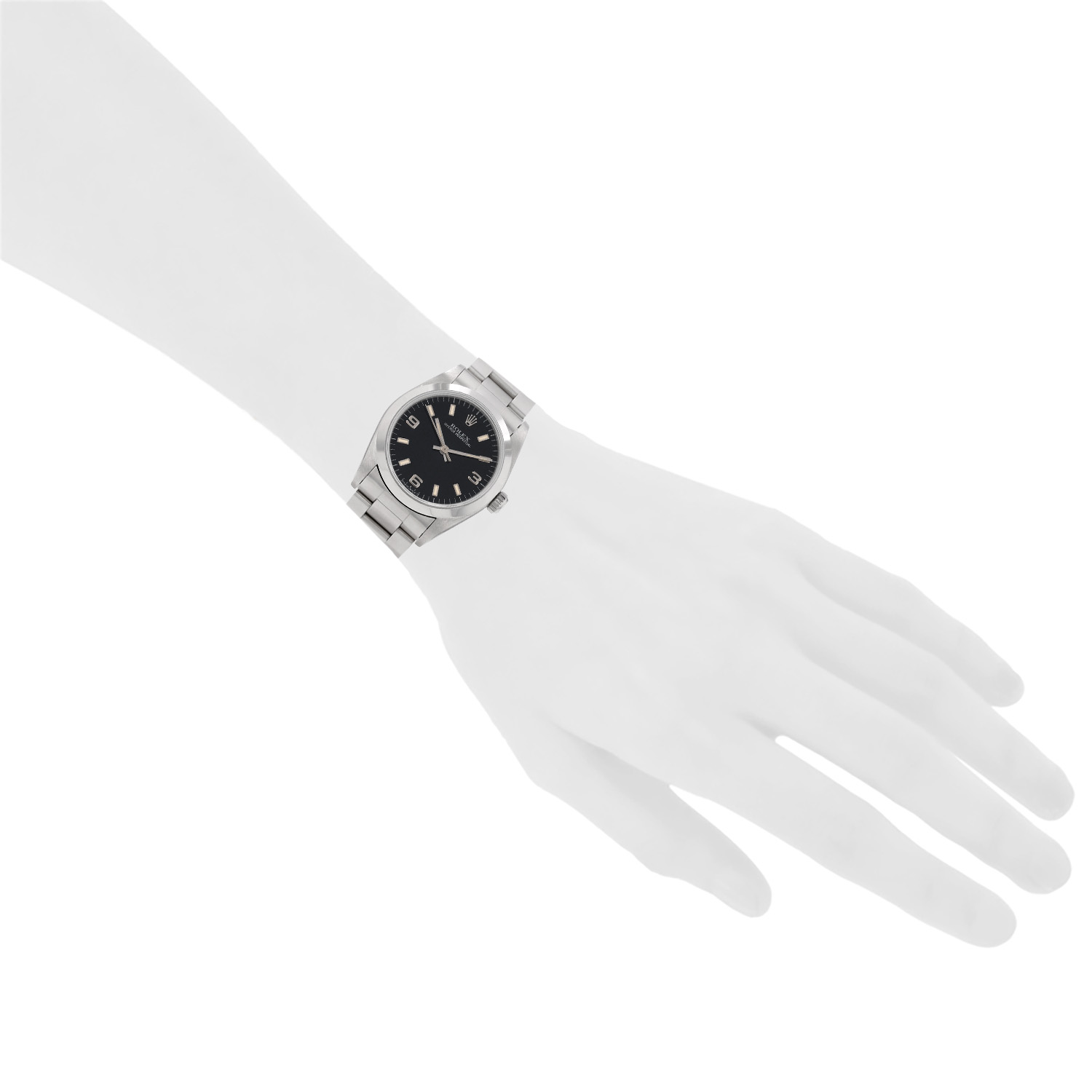 Orologio Rolex Oyster Perpetual in acciaio, rif.: Rolex - 67480, intorno al 1996 - Detail D1