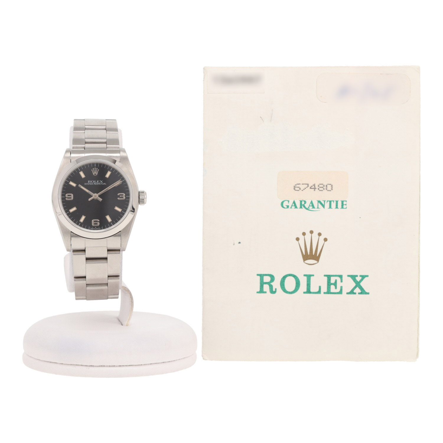 Orologio Rolex Oyster Perpetual in acciaio, rif.: Rolex - 67480, intorno al 1996 - Detail D2