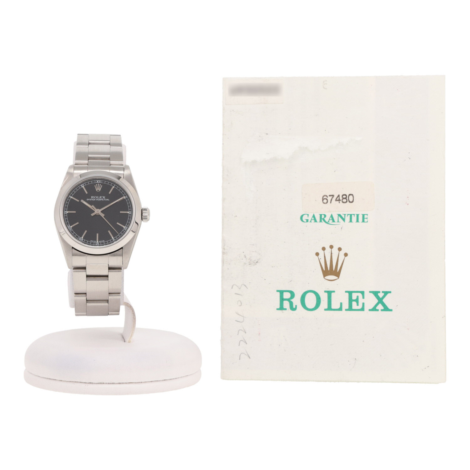 Orologio Rolex Oyster Perpetual in acciaio Ref: Rolex - 67480  Circa 1997