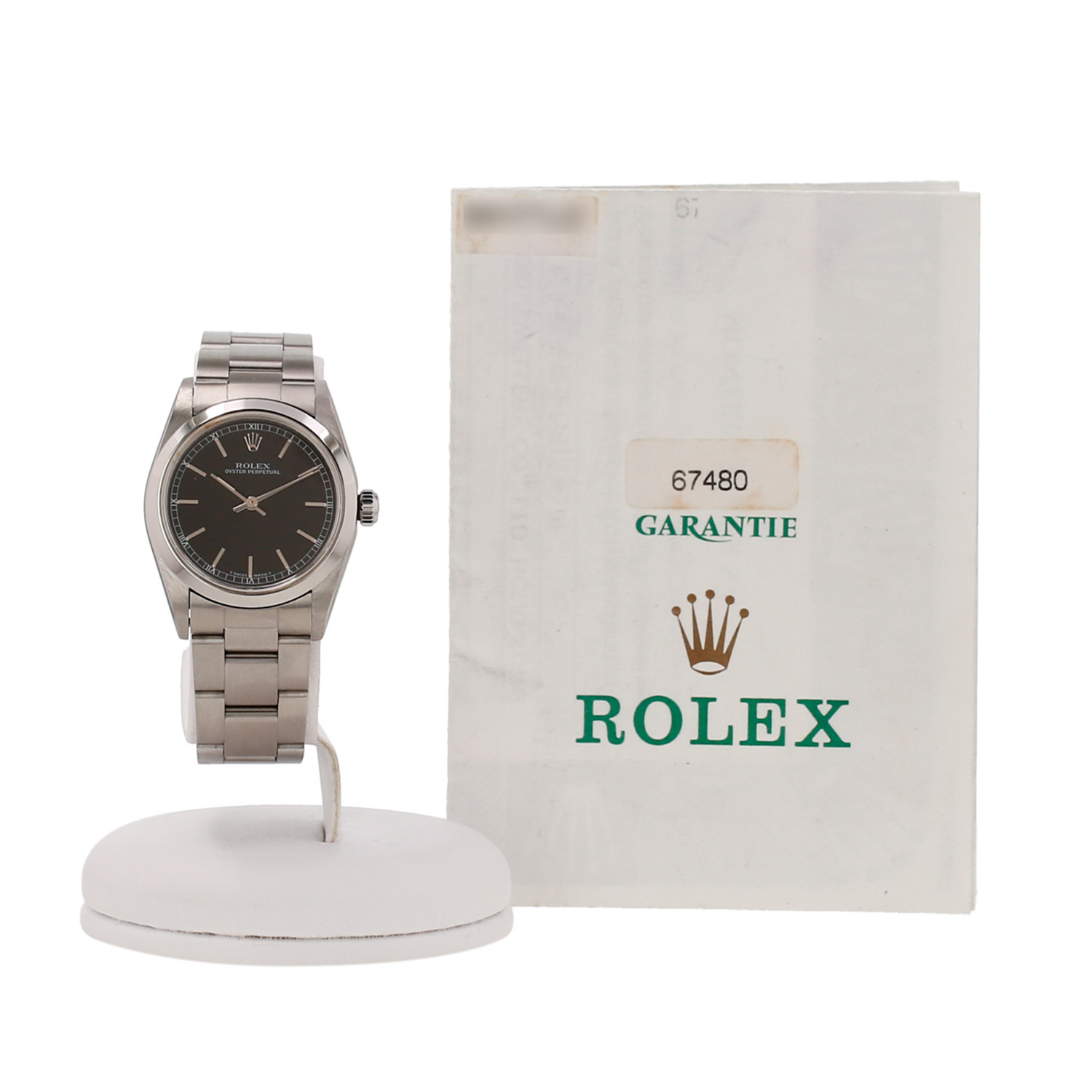 Reloj Rolex Oyster Perpetual de acero Ref: Rolex - 67480  Circa 1997