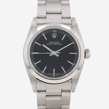 Montre Rolex Oyster Perpetual en acier Ref: Rolex - 67480  Vers 1997