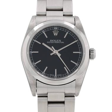 Montre Rolex Oyster Perpetual en acier Ref: Rolex - 77080  Vers 2001