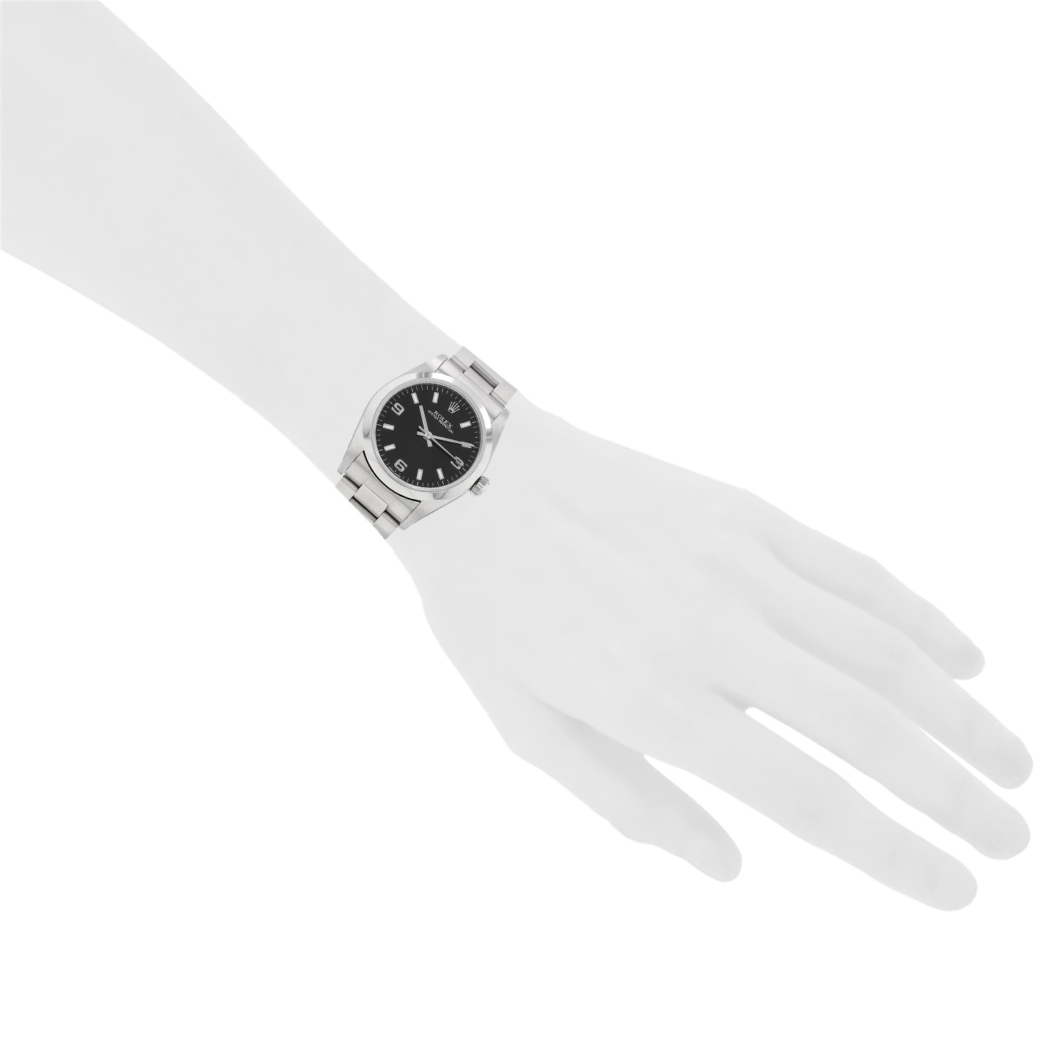 Orologio Rolex Oyster Perpetual in acciaio Ref: Rolex - 77080  Circa 1998 - Detail D1
