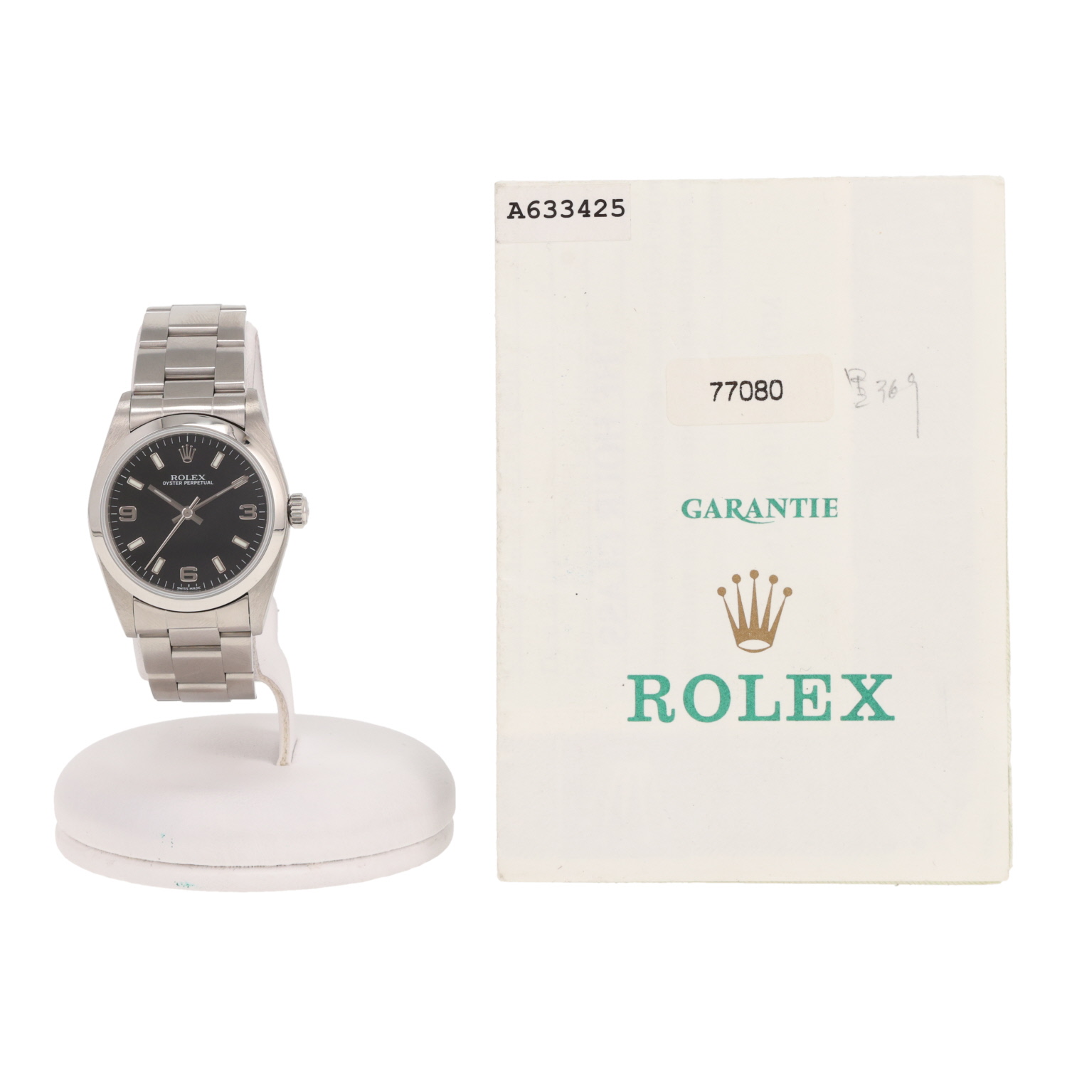 Reloj Rolex Oyster Perpetual de acero Ref: Rolex - 77080  Circa 1998