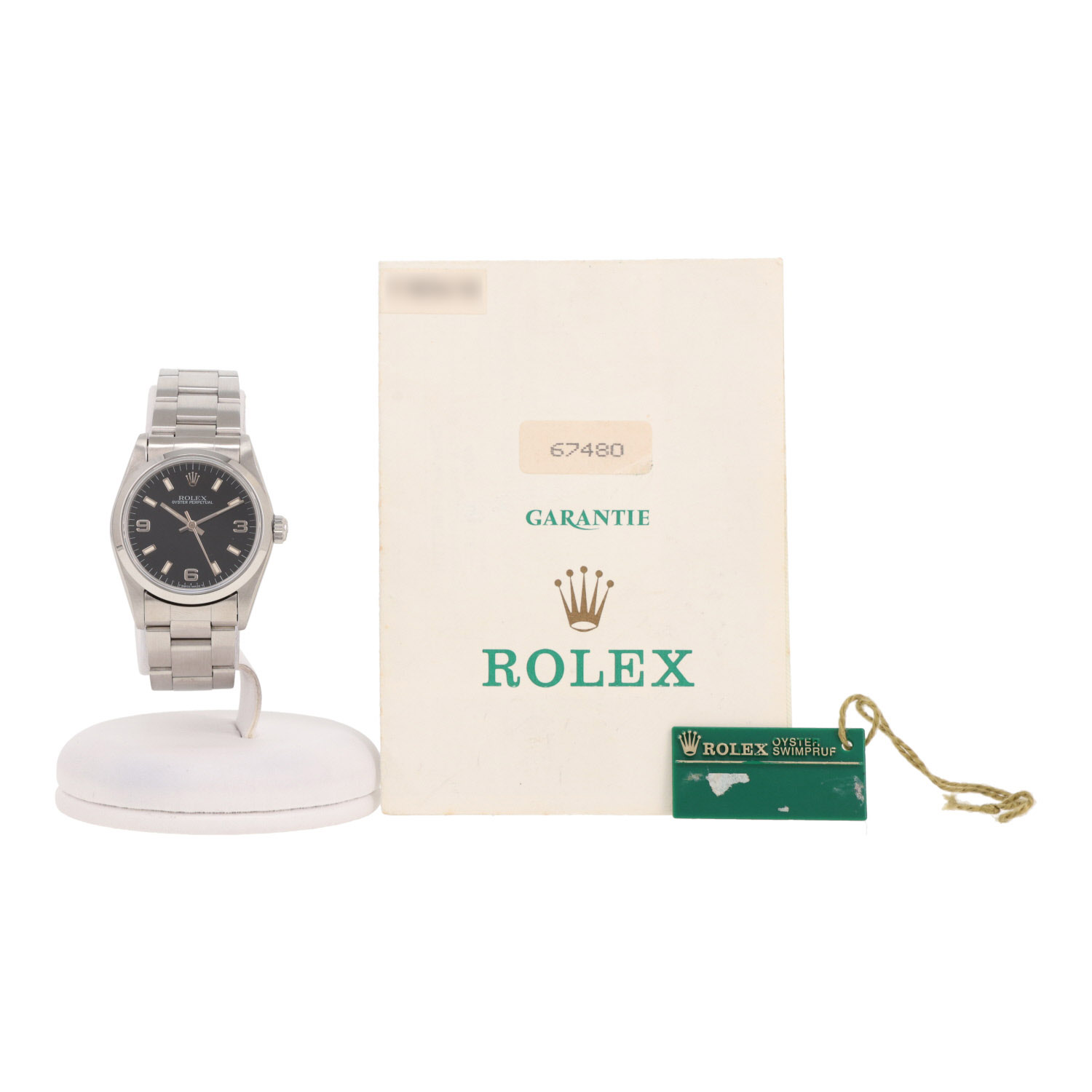 Reloj Rolex Oyster Perpetual de acero Ref: Rolex - 67480  Circa 1996