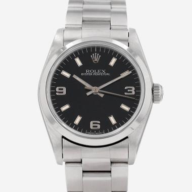 Montre Rolex Oyster Perpetual en acier Ref: Rolex - 67480  Vers 1996