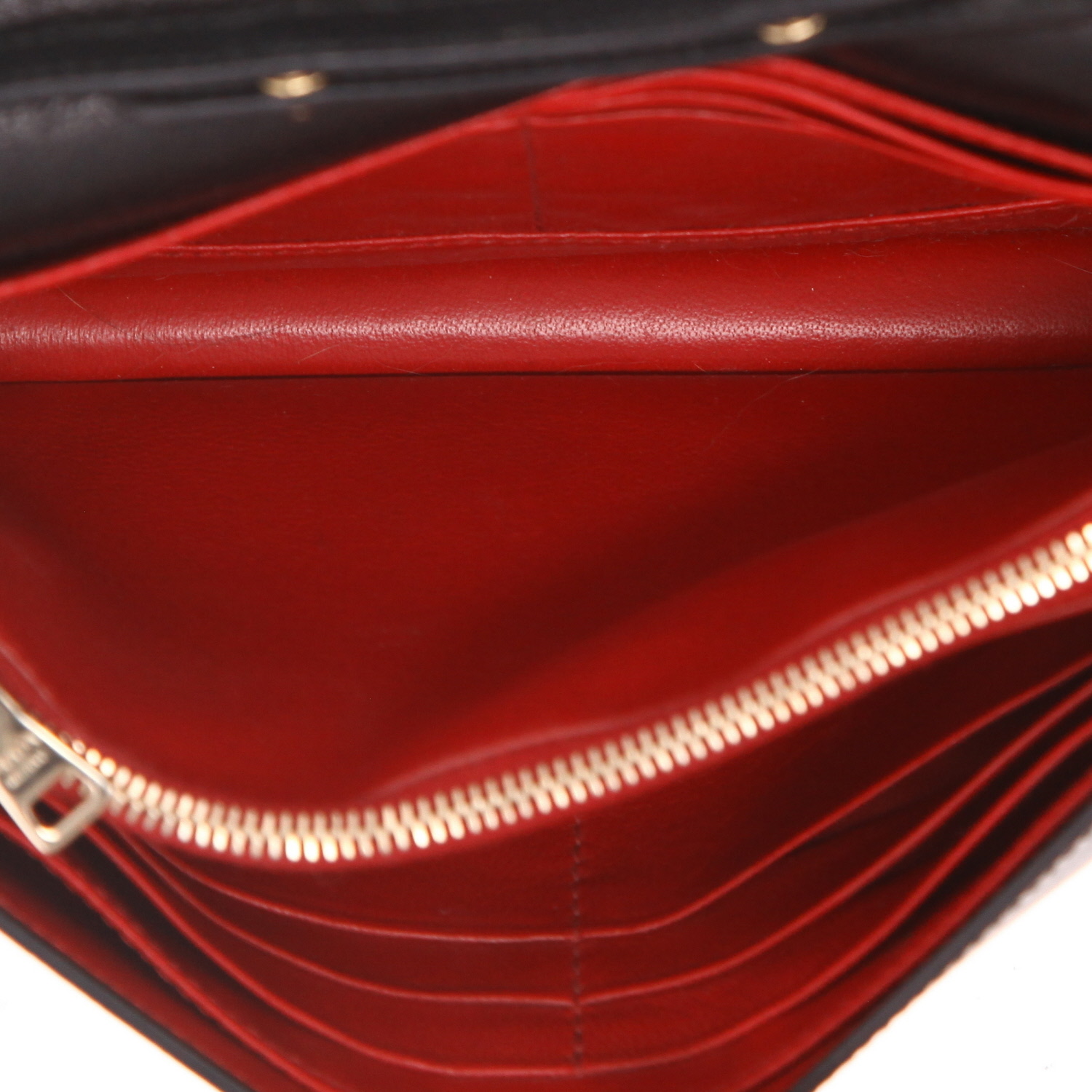 Prada   shoulder bag  in black leather saffiano - Detail D3