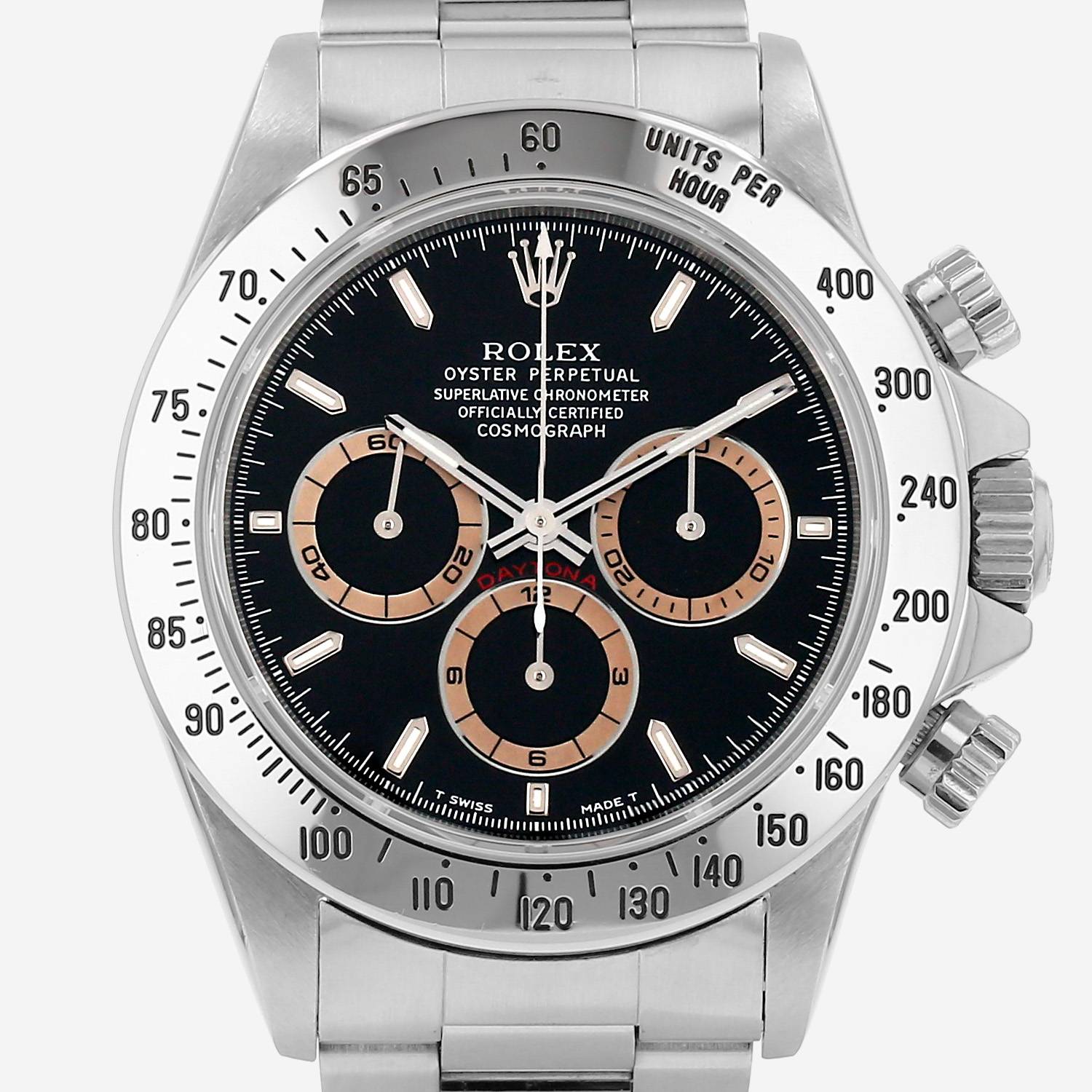 Rolex Daytona Patrizzi Automatique  in stainless steel Ref: Rolex - 16520  Circa 1995