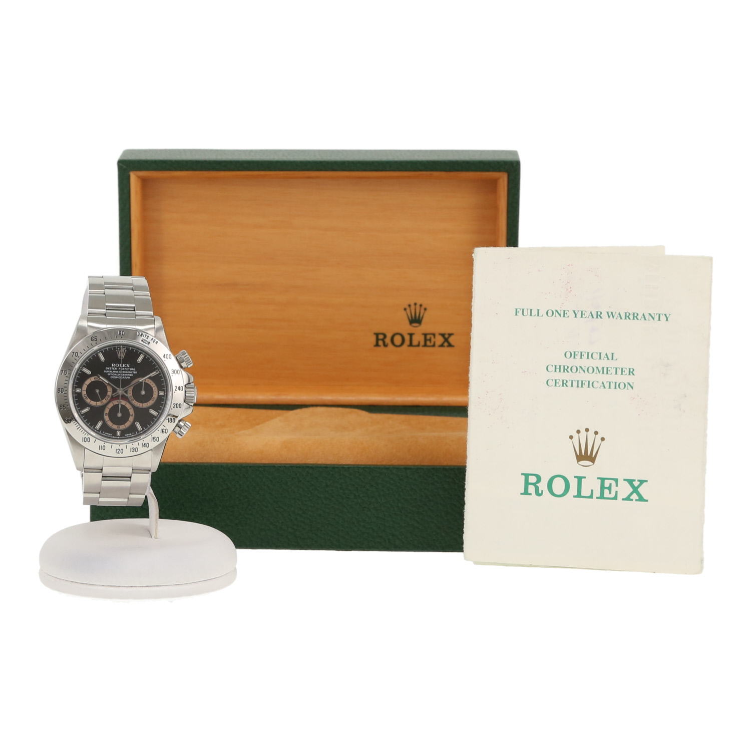 Rolex Daytona Automatique  in stainless steel Ref: Rolex - 16520  Circa 1995 - Detail D2