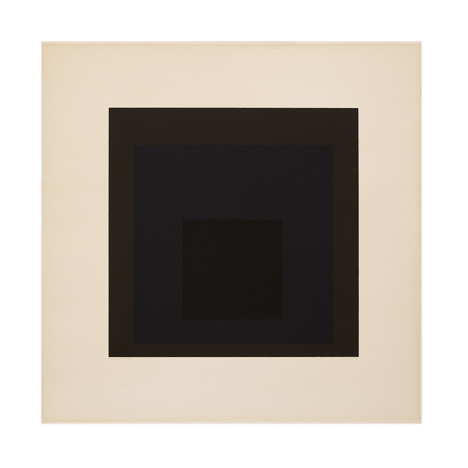 Profundo, from Soft Edge-Hard Edge - 1965 - Detail D1