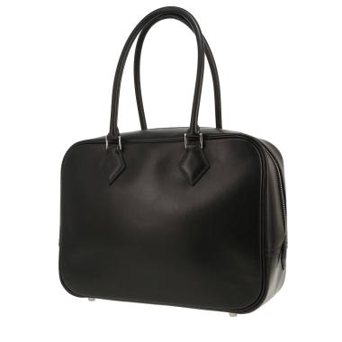 Hermès  Plume handbag  in black box leather