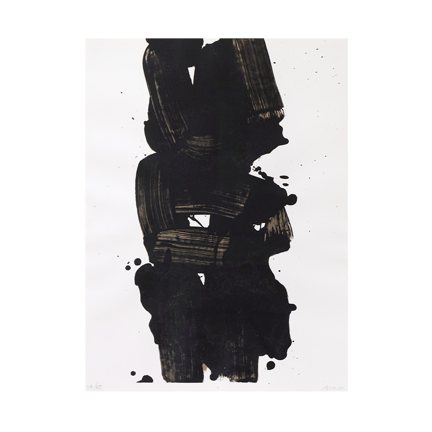 Lithographie 25 - 1969 - Detail D1