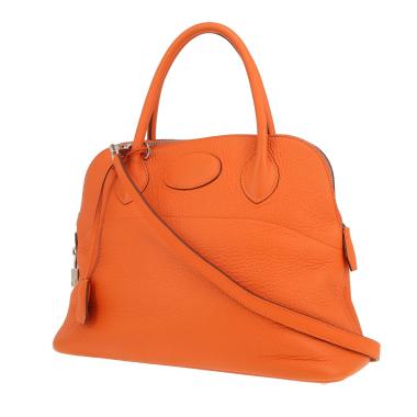 Hermès  Bolide 31 cm handbag  in orange leather taurillon clémence
