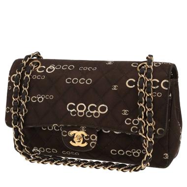Borsa Chanel  Timeless Classic in tela nera