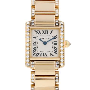 Cartier Tank Française  small model  in yellow gold Ref: Cartier - 2385  Circa 2000