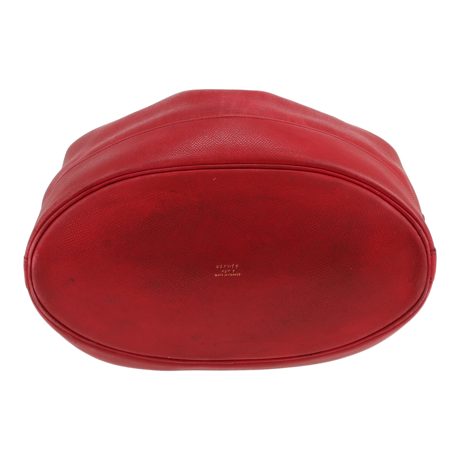 Bolso de mano Hermès  Market en cuero rojo - Detail D1