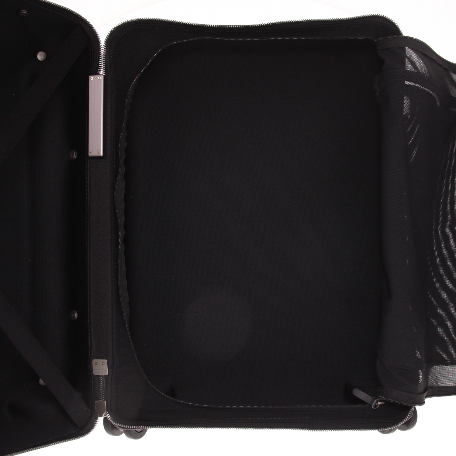 Valise rigide Louis Vuitton  Horizon 55 en toile monogram enduite grise et noire - Detail D4