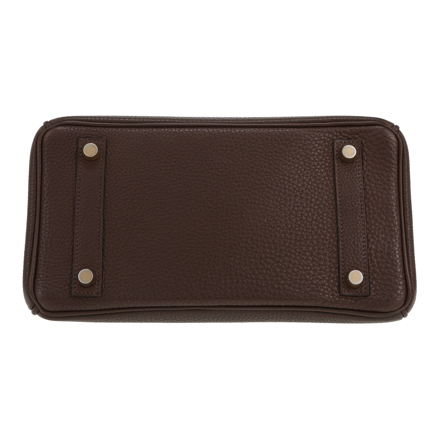 Hermès  Birkin 25 cm handbag  in brown togo leather - Detail D1