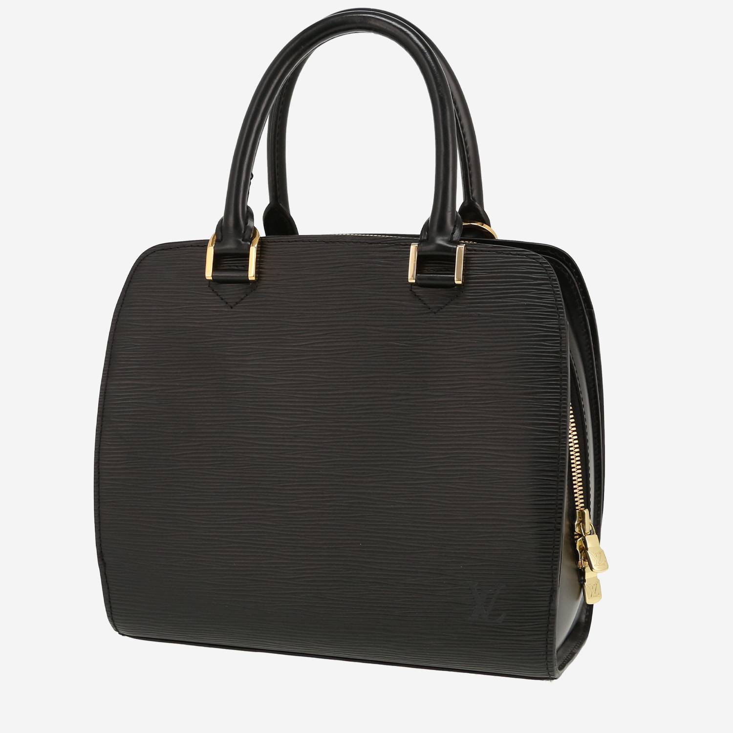 Sac à main Louis Vuitton  Pont Neuf en cuir épi noir