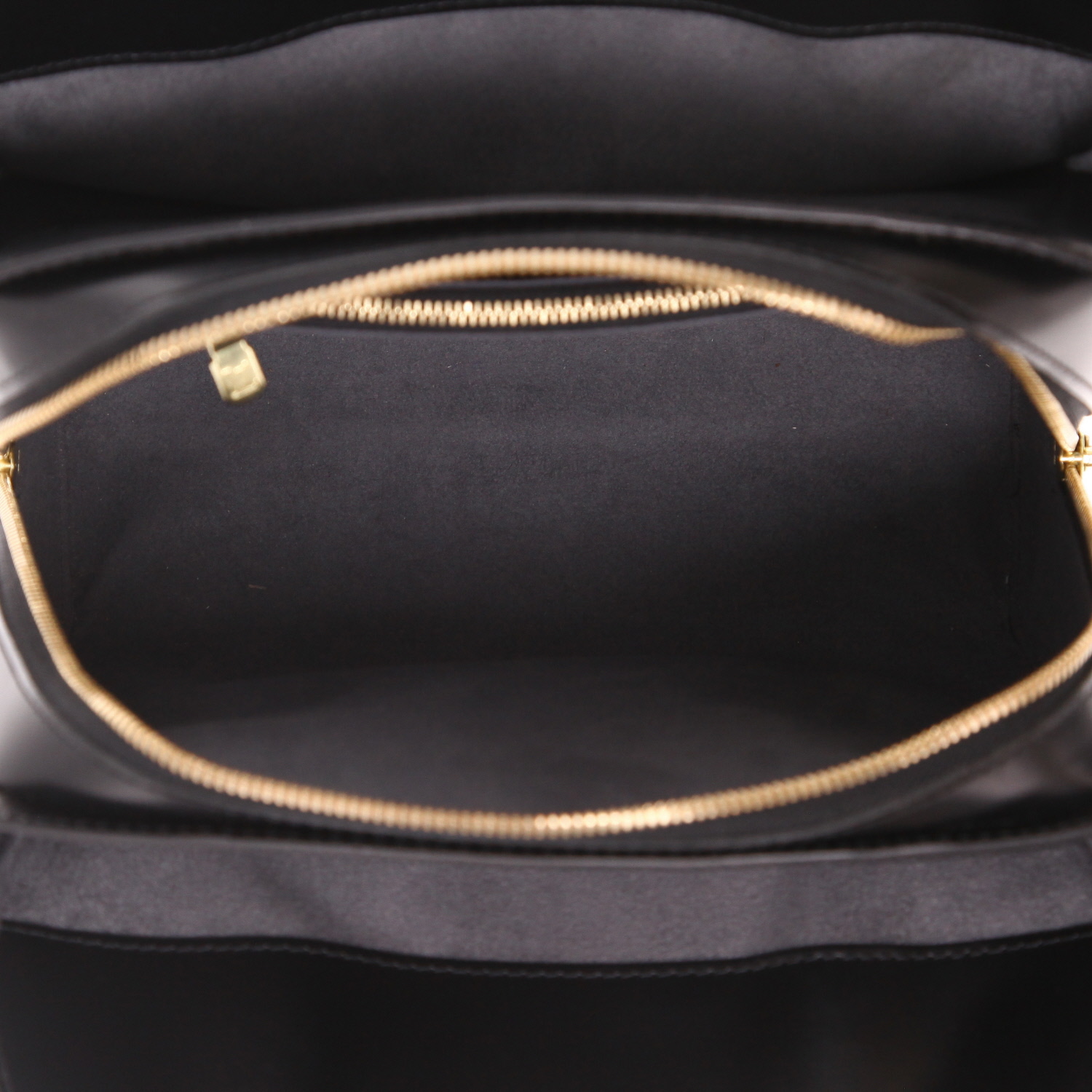 Borsa Louis Vuitton  Pont Neuf in pelle Epi nera - Detail D3