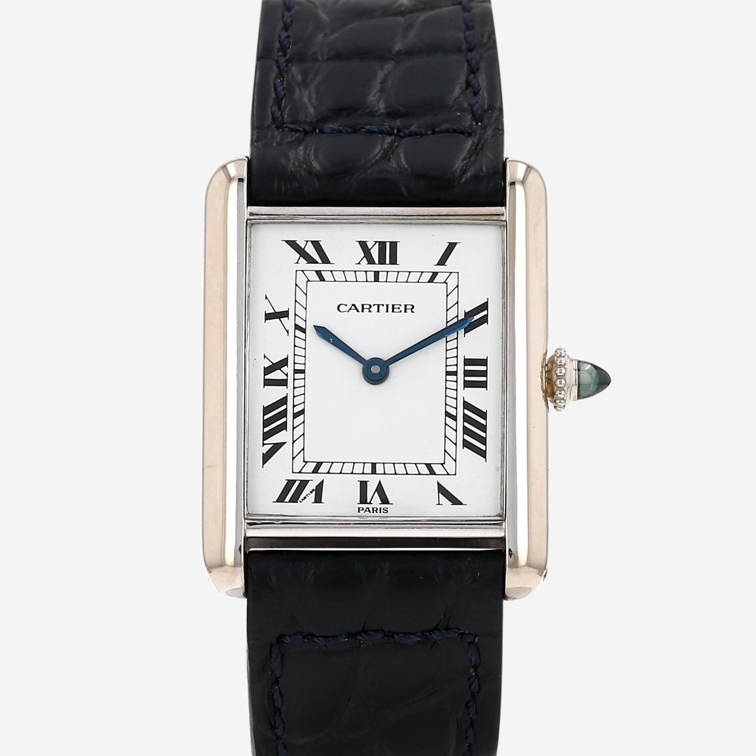 Cartier Tank Louis Cartier  in white gold Circa 2000