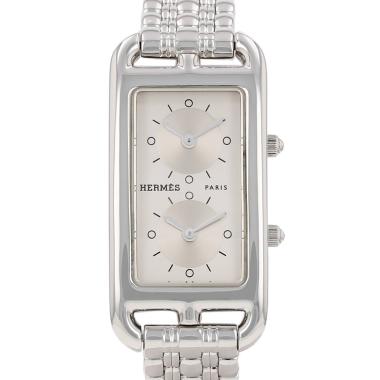 Reloj Hermès Cape Cod Nantucket de acero Ref: Hermès - CC3.210  Circa 2000