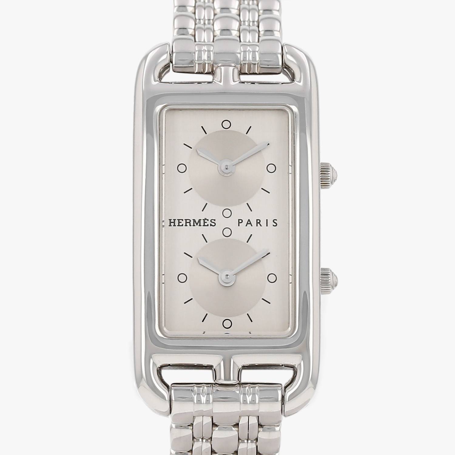 Reloj Hermès Cape Cod Nantucket de acero Ref: Hermès - CC3.210  Circa 2010