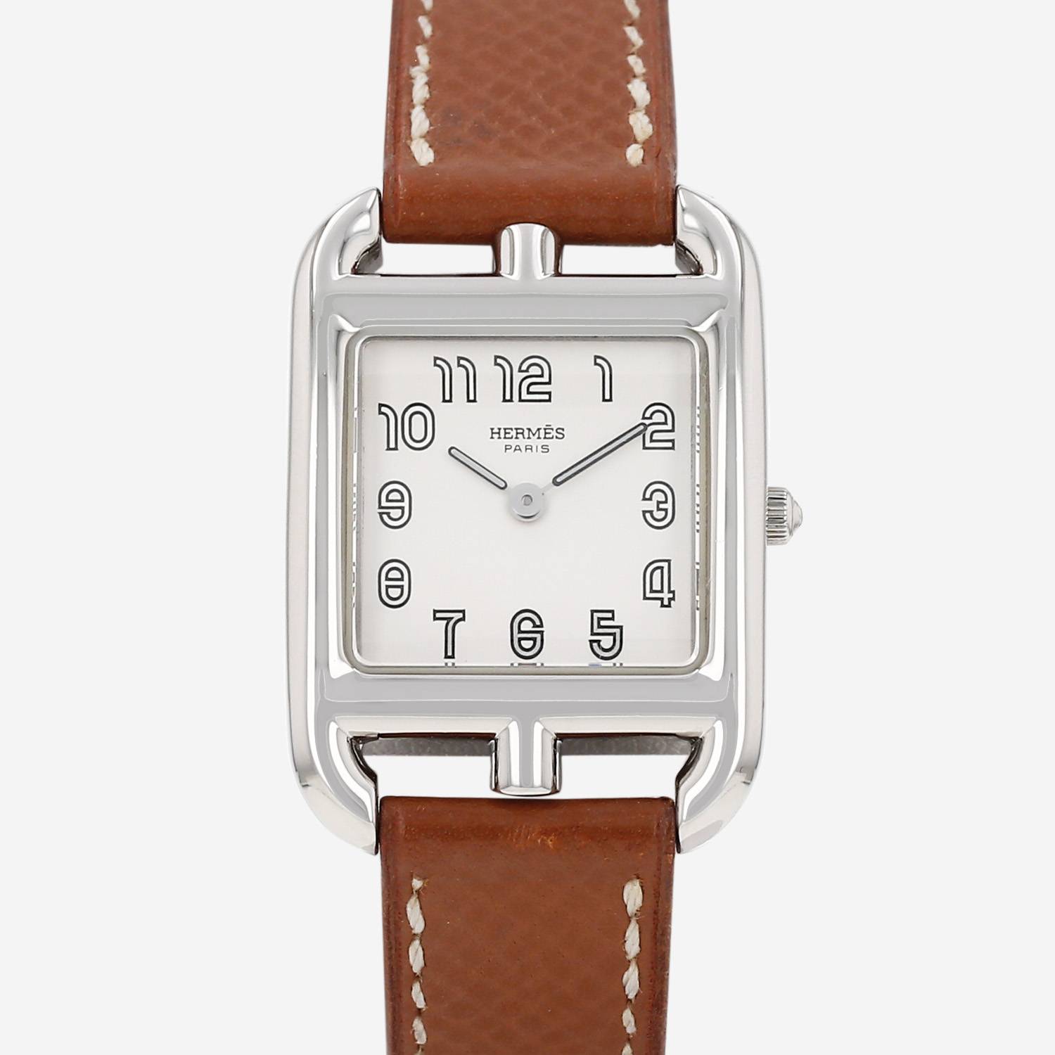 Hermès Cape Cod  in stainless steel Ref: Hermes - CC1.210  Circa 2000