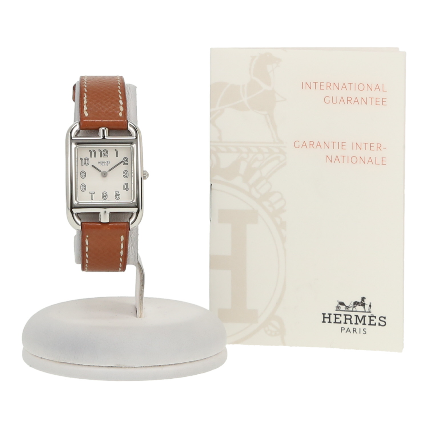 Hermès Cape Cod  in stainless steel Ref: Hermes - CC1.210  Circa 2000