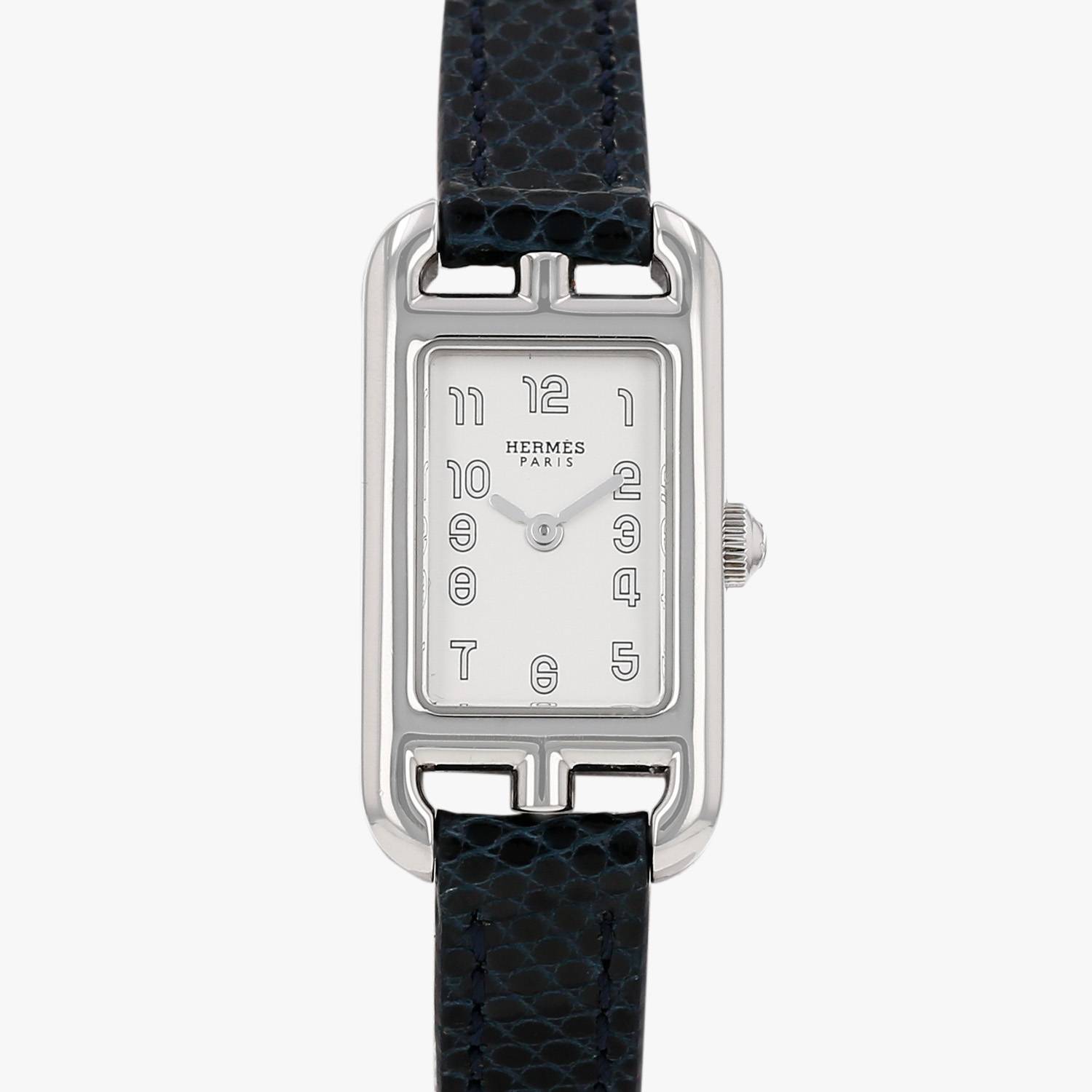 Orologio Hermès Nantucket modello piccolo  in acciaio Ref: Hermès - NA2.110  Circa 2010