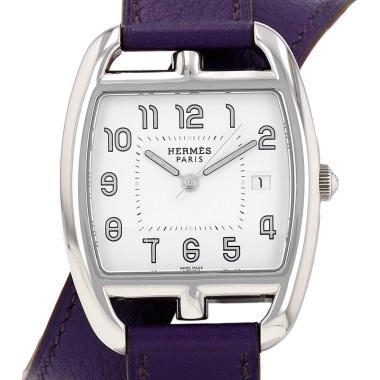 Reloj Hermès Cape Cod Tonneau de acero Ref: Hermès - CT1.710  Circa 2010