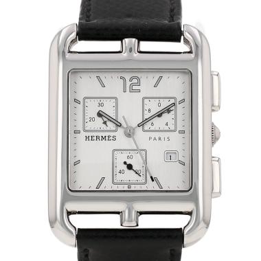 Montre Hermès Cape Cod Chrono en acier Ref: Hermes - CC1.910  Vers 2010