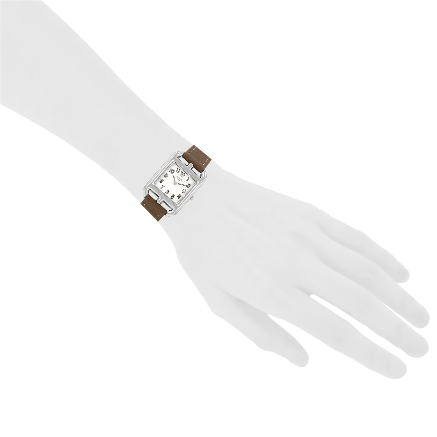 Montre Hermès Cape Cod en acier Ref: Hermes - CC1.210  Vers 2000 - Detail D1