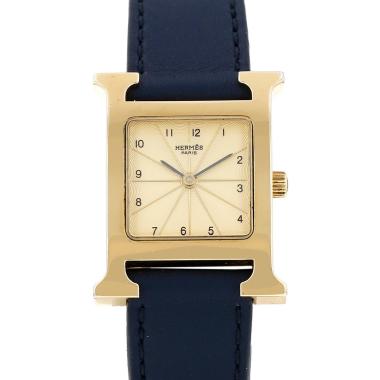 Orologio Hermès Heure H in oro placcato e acciaio Ref: Hermes - HH1.201  Circa 2000