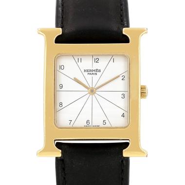 Hermès Heure H  in gold plated and stainless steel Ref: Hermes - HH1.501  Circa 2010