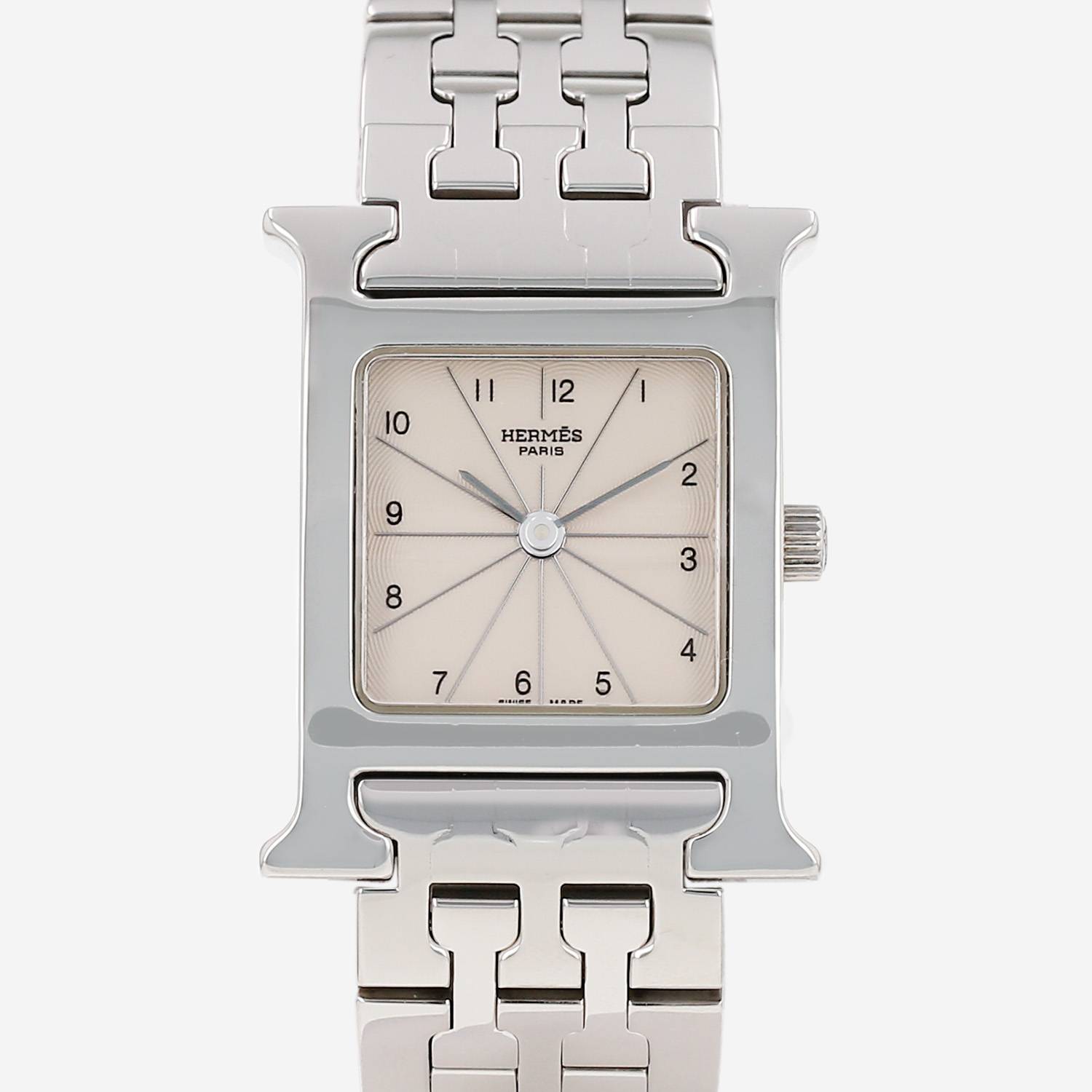Hermès Heure H  in stainless steel Ref: Hermes - HH1.210  Circa 2000