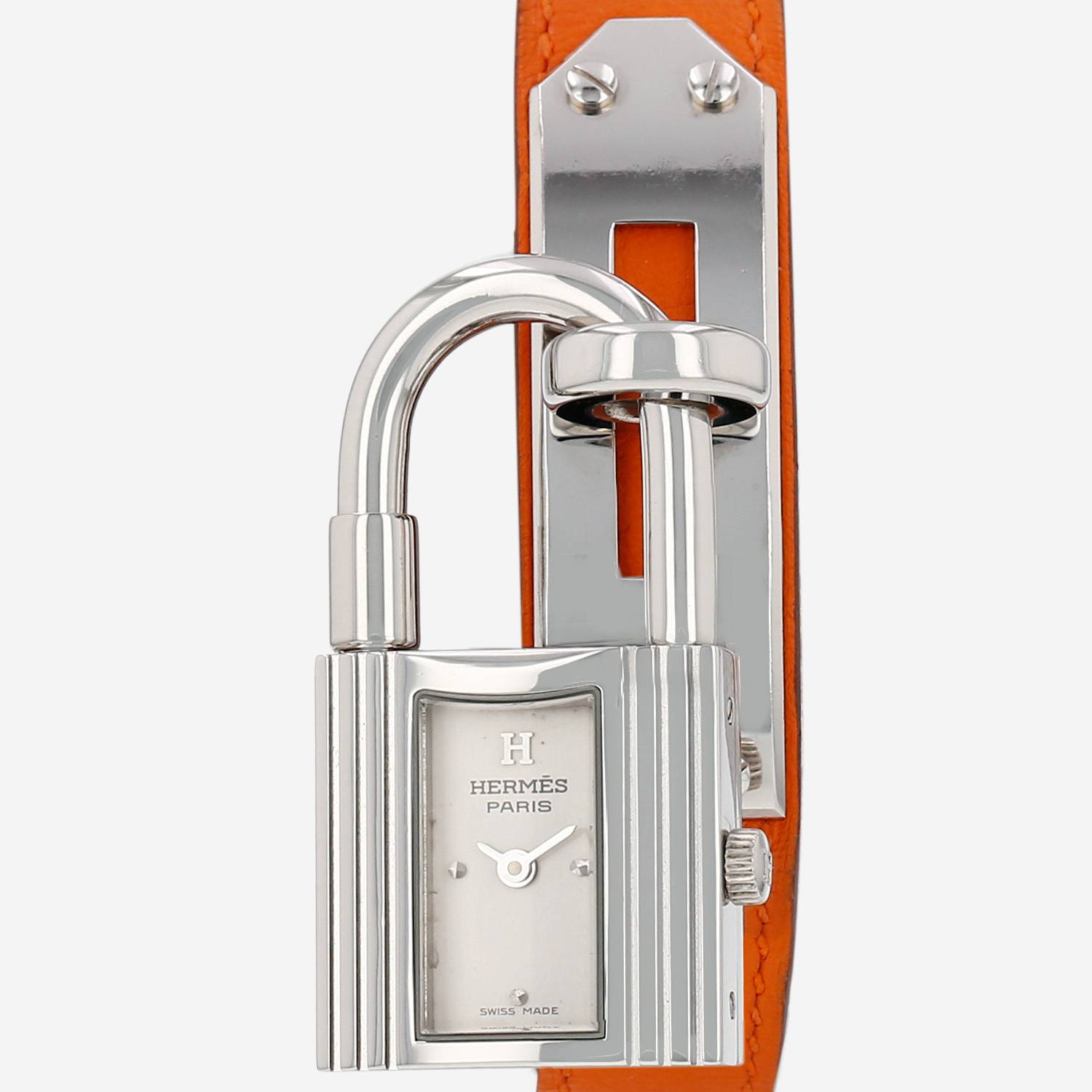 Montre Hermès Kelly en acier Ref: Hermes - KE1.210  Vers 2000