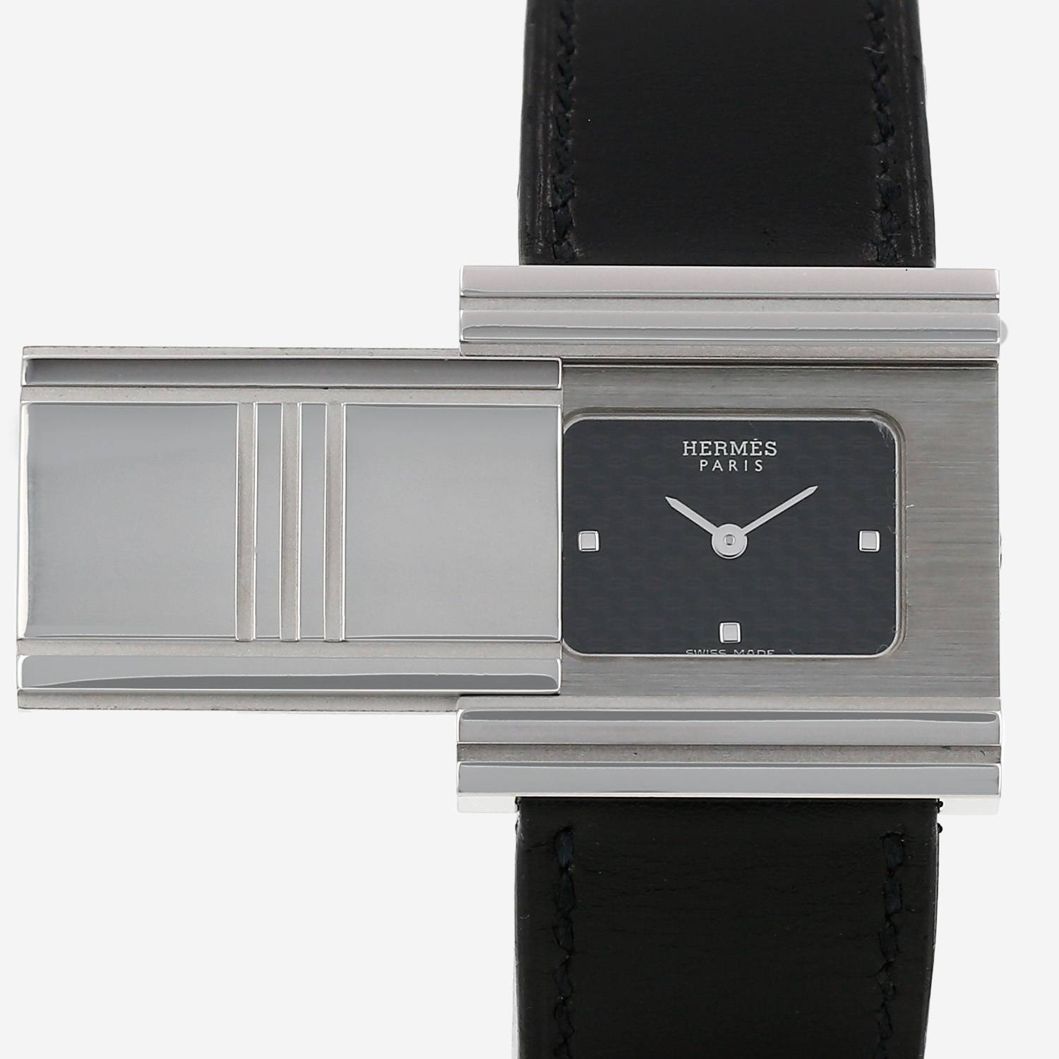 Reloj Hermès Glissade de acero Ref: Hermes - GL1.510  Circa 2000