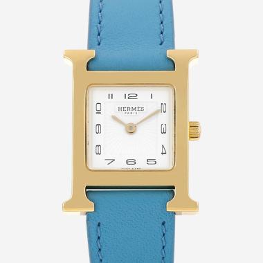 Reloj Hermès Heure H de oro chapado y acero Ref: Hermes - HH1.201  Circa 2010