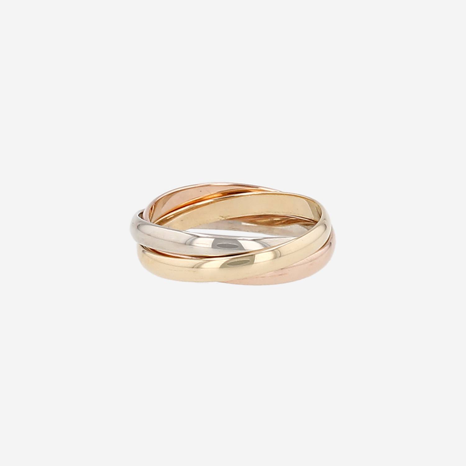 Cartier Trinity small model ring in 3 golds