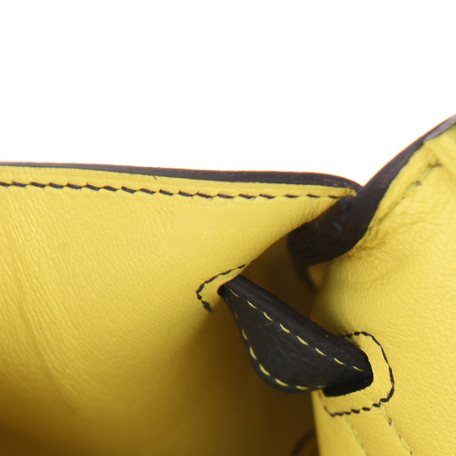 Hermès  Birkin 40 cm handbag  in Vert Rousseau togo leather - Detail D4