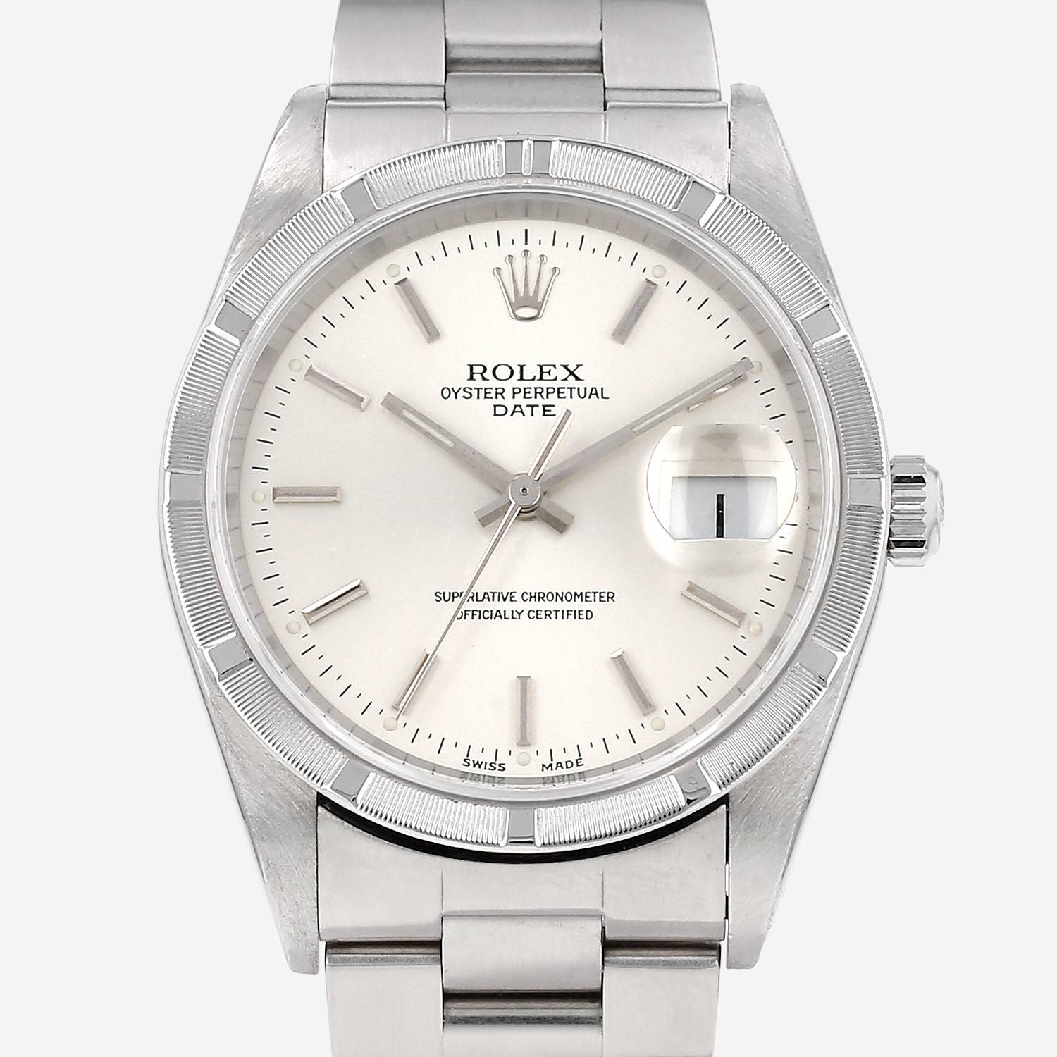 Orologio Rolex Oyster Perpetual Date in acciaio Ref: Rolex - 15210  Circa 2002