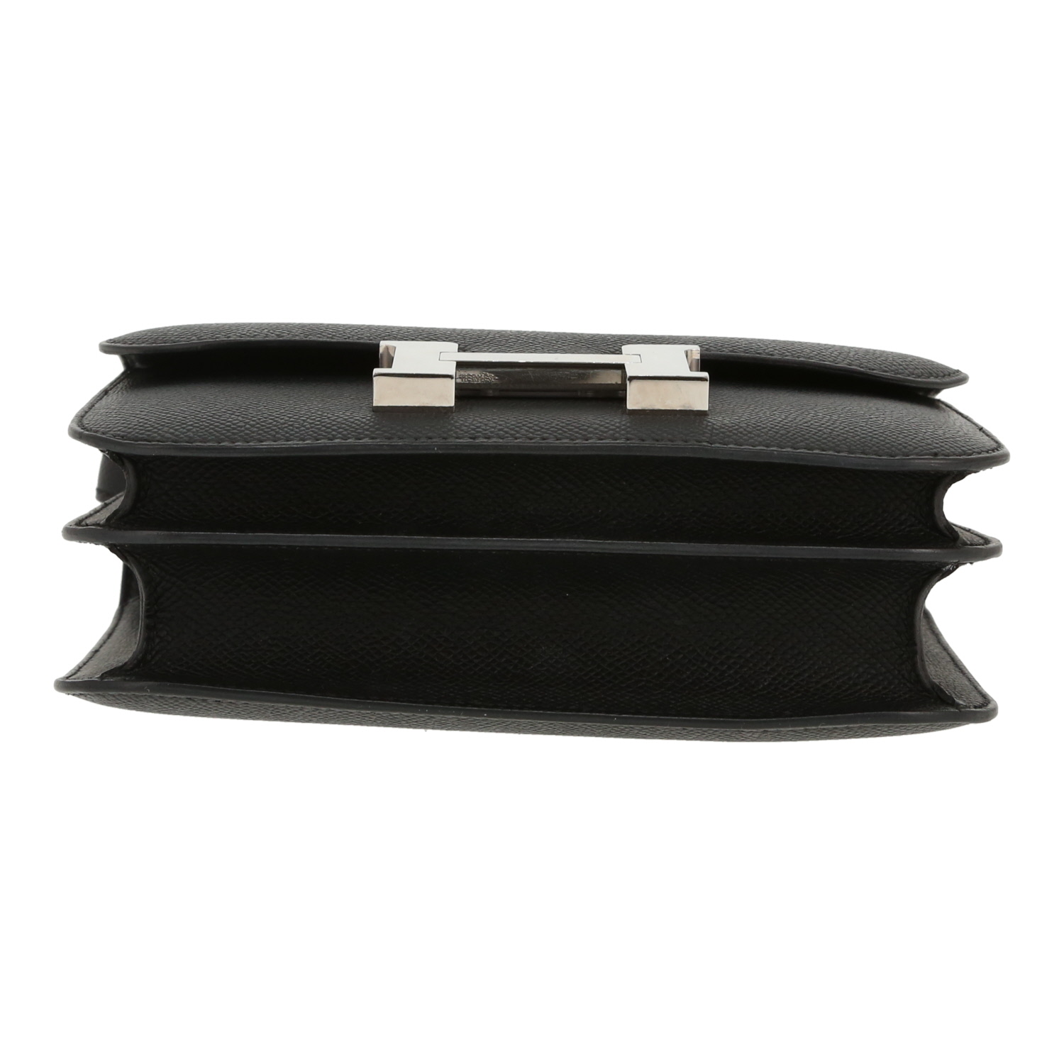 Borsa Hermès  Constance in pelle Epsom nera - Detail D1