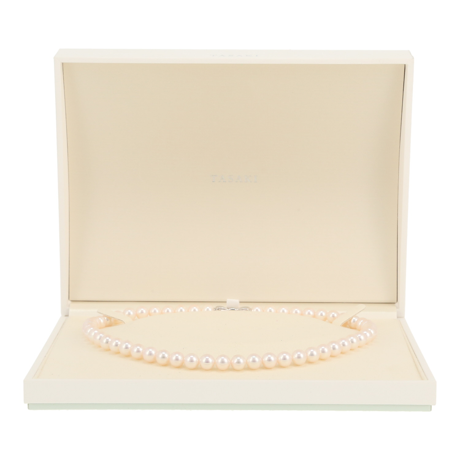 Collana Tasaki  in argento e perle coltivate - Detail D2