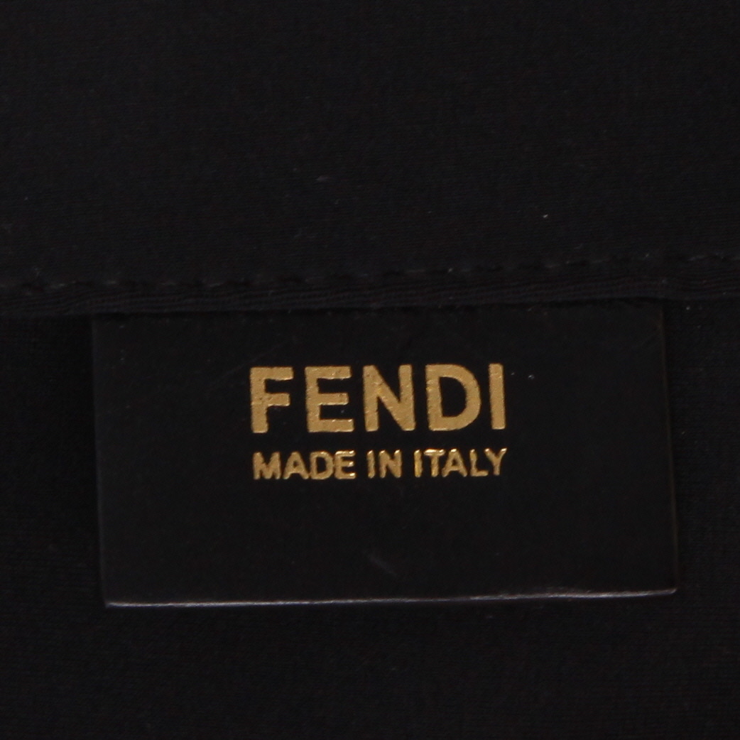Shopping bag Fendi   in tela beige - Detail D2