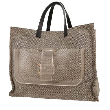 Sac cabas Fendi   en toile beige