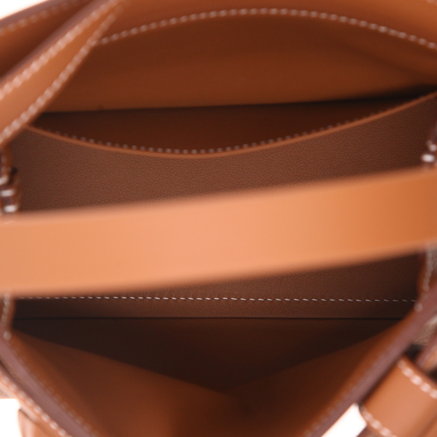 Borsa Hermès  Médor in pelle togo gold - Detail D3