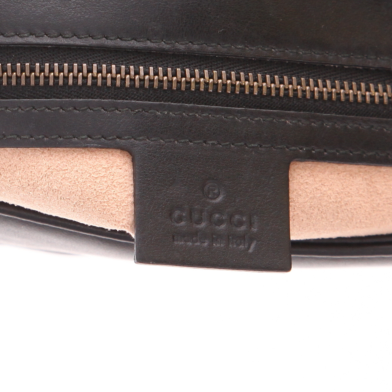 Borsa a tracolla Gucci  GG Marmont in pelle trapuntata nera - Detail D2