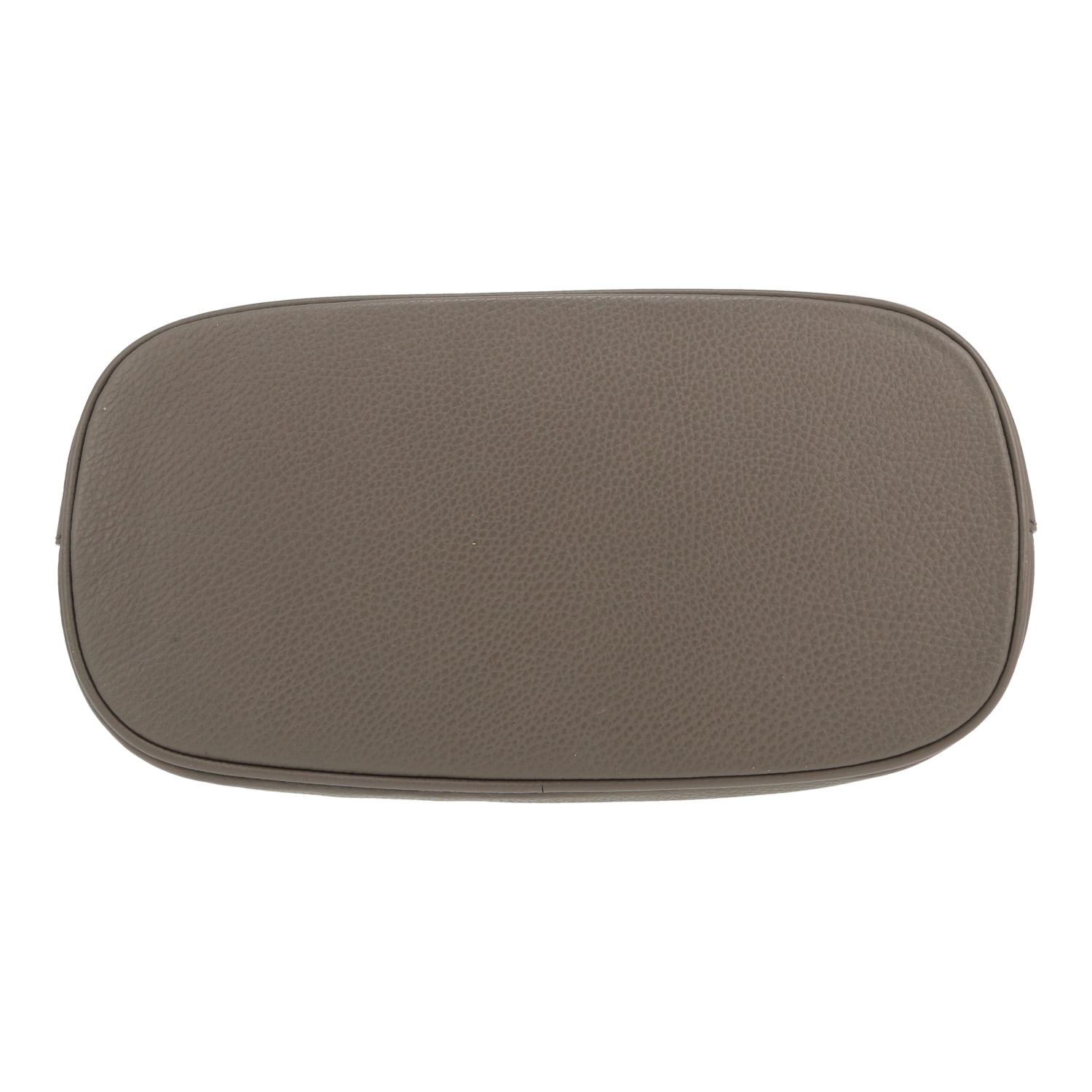 Gucci   handbag  in grey grained leather - Detail D1