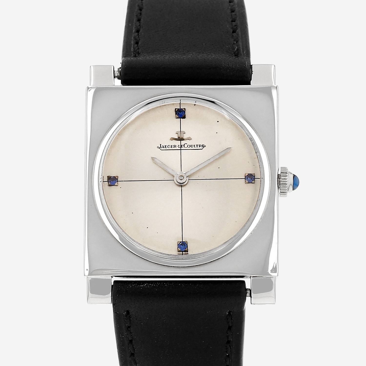 Montre Jaeger-LeCoultre Vintage en or blanc Vers 1950